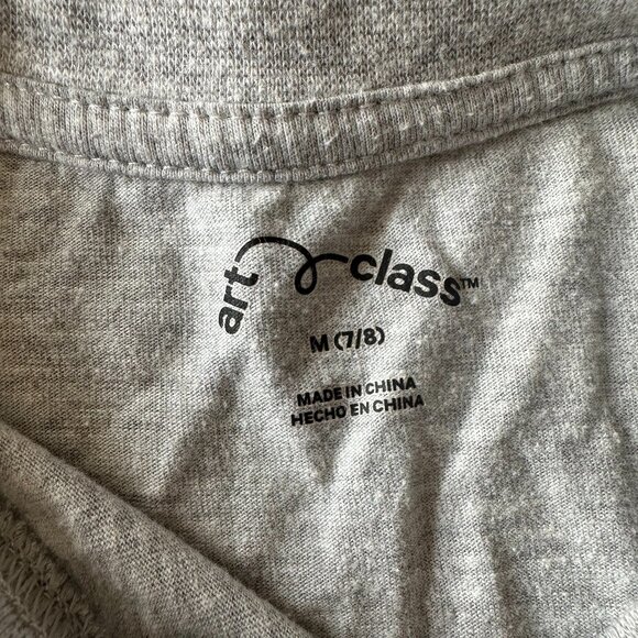 Girls' Howard University Long Sleeve Graphic T-Shirt Gray M 7-8 - Picture 5 of 6